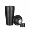 Koktél shaker 3 részes, BarUp, Fekete, ⌀85x(H)240mm