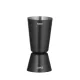 Jigger 25/50 ml, BarUp, Fekete, ⌀45x(H)86mm