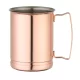 Bögrék rézbevonattal, BarUp, Sörbögre, 0,4L, Rézvörös, ⌀85x(H)105mm