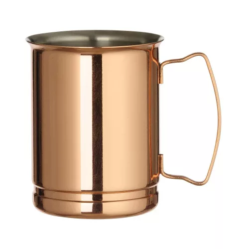 Bögrék rézbevonattal, BarUp, Sörbögre, 0,4L, Rézvörös, ⌀85x(H)105mm