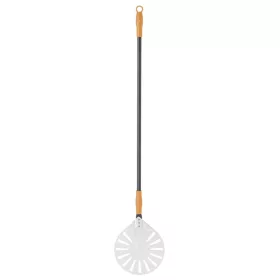 HENDI Kerek perforált pizza lapát 230x1200mm (617168)
