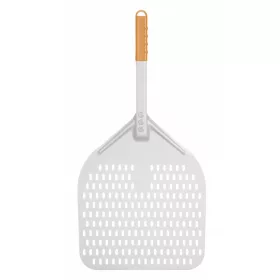HENDI Rövid nyéllel perforált pizza lapát 350x710mm (618066)