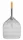 Rövid nyéllel perforált pizza lapát, HENDI, 350x710mm
