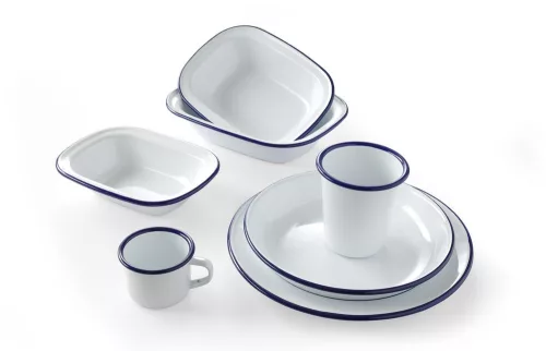 HENDI Zománcozott Csésze - 0,12 L, ø70x50mm (621318)