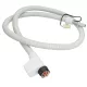 Aquastop Befolyócső Bosch / Siemens Mosogatógéphez – 1,8 m – 230V elektromos szelep (00668113 kompatibilis)