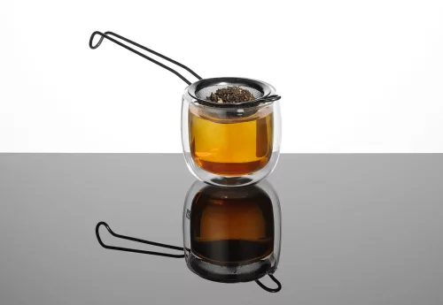 Szűrő PVD bevonattal, BarUp, Fekete, ⌀65x220mm