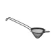 Szűrő kúpos PVD bevonattal, BarUp, Fekete, ⌀75x220mm