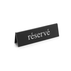   HENDI Foglalt Tábla - "réservé", 130x30x38 mm (663486)