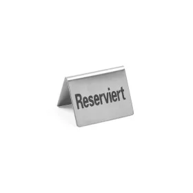   HENDI Foglalt Tábla "Reserviert" - 4 db, 50x35x40 mm (663707)