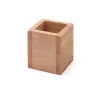 HENDI Evőeszköz-doboz - 80x80x95 mm - Fa (664186)