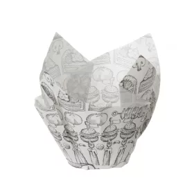   HENDI Zsírálló papír bélés, előre formázott - 160x160x50 mm, 150 db (678190)