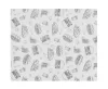 HENDI Zsírálló papír - 200x250mm, 500 db - Fast Food mintával (678268)