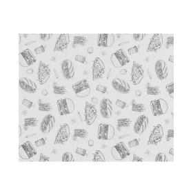   HENDI Zsírálló papír - 200x250mm, 500 db - Fast Food mintával (678268)