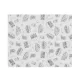 HENDI Zsírálló papír - 200x250mm, 500 db - Fast Food mintával (678268)