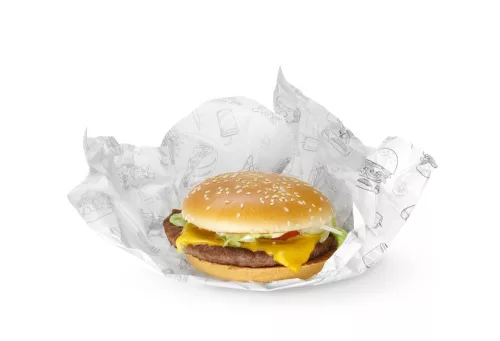 Hendi Zsírálló papír - 250x350mm, 500 db - Fast Food mintával (678275)