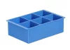 BarUp Jégkocka forma - XL, 6 kockás - Szilikon (679036)
