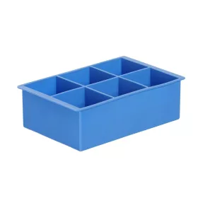 BarUp Jégkocka forma - XL, 6 kockás - Szilikon (679036)