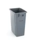 AmerBox Keskeny hulladékgyűjtő tartály - 60L, Világos szürke (691137)