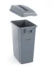 AmerBox Keskeny hulladékgyűjtő tartály - 60L, Világos szürke (691137)