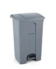 AmerBox Pedálos hulladékgyűjtő tartály - 68L, Világos szürke (691151)