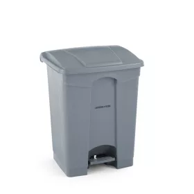   AmerBox Pedálos hulladékgyűjtő tartály - 87L, Világosszürke (691168)