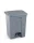 AmerBox Pedálos hulladékgyűjtő tartály - 87L, Világosszürke (691168)