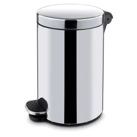   HENDI Kerek pedálos szemetes belső vödörrel - 20L, ø300x440mm (691335)