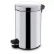 HENDI Kerek pedálos szemetes belső vödörrel - 30L, ø300x650mm (691342)