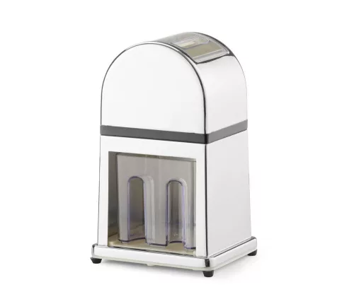 Jégdaráló manuális, BarUp, Ezüst, 160x140x(H)270mm