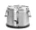 HENDI Szigetelt hordozható ételtárolóedény – csappal, , Profi Line, 15L, ⌀330x(H)280mm