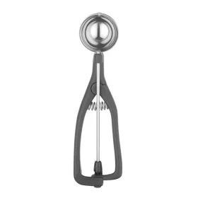   Fagylaltadagoló kanál balkezeseknek, Stöckel, 1/36, Fekete, ⌀46x(H)mm