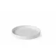 HENDI Oslo Magas peremű tányér - ø200 mm - Fehér porcelán (768730)