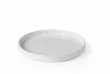 HENDI Oslo Magas Peremű Tányér - ø240 mm - Fehér Porcelán (768747)