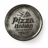 HENDI Pizzatányér Recipe Collection - Fekete, ø330mm (778937)