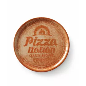  HENDI Pizzatányér Recipe Collection - Téglavörös, ø330mm (778944)