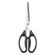 HENDI konyhai ollo 252 mm fogazott es sima penge fekete nyel 782590