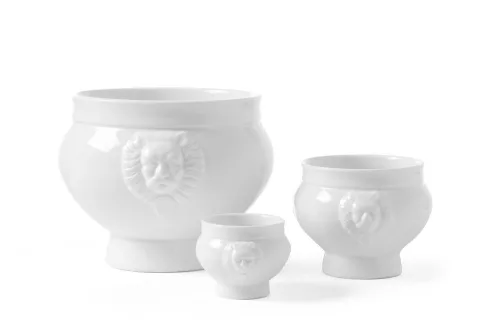 HENDI Oroszlánfejes Leveses Csésze - 1L, ø175mm - Lionhead sorozat (784747)