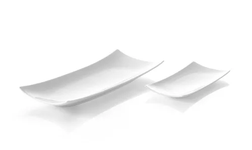HENDI Bark Előétel Kínáló Tál - 352x146x40 mm - Porcelán (785553)