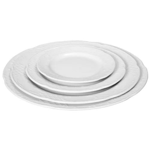 HENDI Flora Lapostányér - ø265mm - Hotel porcelán (787038)