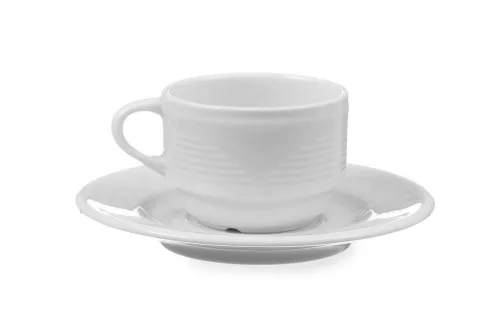 HENDI Csészealj espresso csészéhez - ø125 mm - Relief széria (794432)