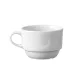 HENDI Karizma Kávéscsésze - 0,17 L, ø80 mm - Hotelporcelán (798164)