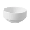 HENDI Salátástál - ø120 mm, 0.38 L - Fehér hotel porcelán (799451)