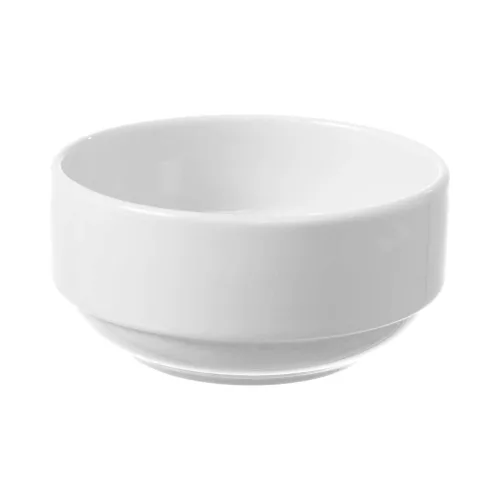 HENDI Salátástál - ø120 mm, 0.38 L - Fehér hotel porcelán (799451)