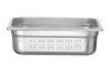 GN 1/2 perforált tartály, HENDI, Profi Termékcsalád, GN 1/2, 6,5L, (H)100mm