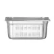 GN 1/3 perforált tartály, HENDI, Profi Termékcsalád, GN 1/3, 5,7L, (H)150mm