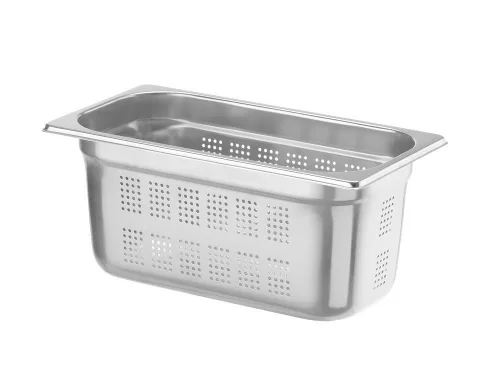 GN 1/3 perforált tartály, HENDI, Profi Termékcsalád, GN 1/3, 5,7L, (H)150mm