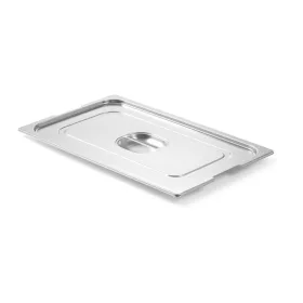   Fedő GN tartókhoz, mélyített fogantyúval, HENDI, GN 1/1, 530x325mm