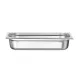 GN edény 1/3, HENDI, Kitchen Termékcsalád, GN 1/3, 2,5L, (H)65mm