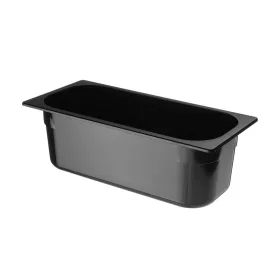   Fagylalt edény Polikarbonát, HENDI, 5L, Fekete, 360x165x(H)120mm