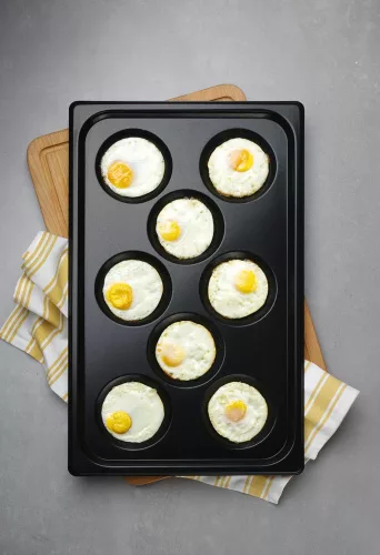 HENDI CONVECTOMAT EGGPLATE Tükörtojás sütő tálca GN 1/1 (808856)